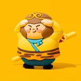 Cute & Funny Yellow Silicone AirPods Case - Monkey King Theme